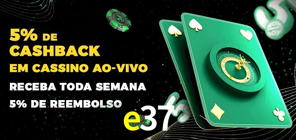 Promoções do cassino ao Vivo e37
